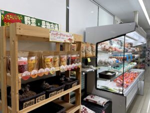 セブンイレブンニセコ店　地元の野菜